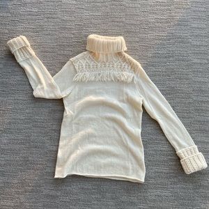 Tory Burch off white sweater